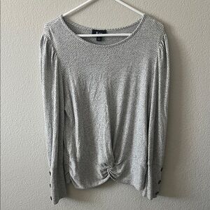 Bwear Monochrome Knit Long Sleeve Top